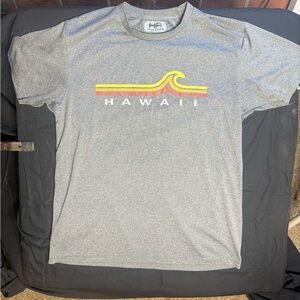 Gray Hawaii Graphic T-Shirt
